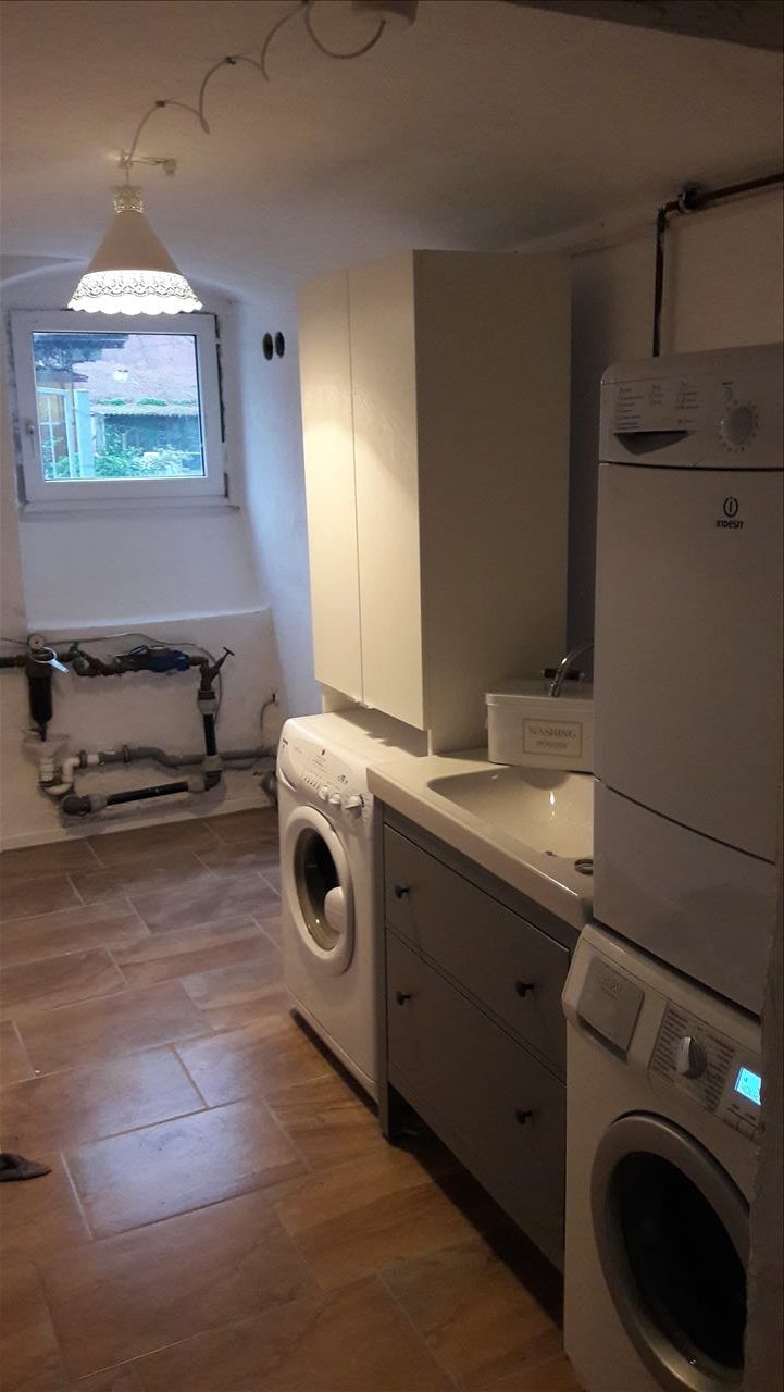 Laundry Room mit Ikea Mobiliar