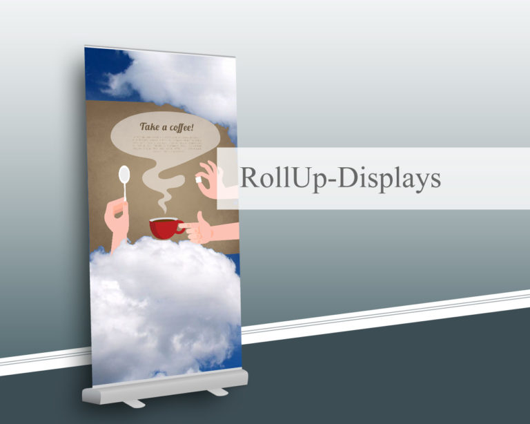 Read more about the article Rollup-Displays und Plakate